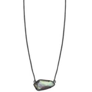 Kendra Scott Cami Necklace Gunmetal